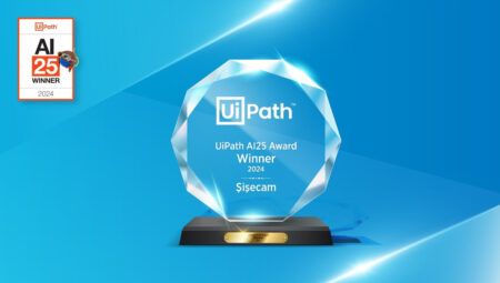 Şişecam’a Uipath’ten yapay zeka ve robotik süreç otomasyonu mükafatı